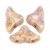 Hélios® par Puca®gyöngy - Opaque Mix Rose Gold Ceramic Look - 6x10 mm