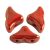 Hélios® par Puca®gyöngy - Opaque Light Coral Bronze - 6x10 mm