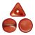 Ilos® par Puca®gyöngy - Bronze Red Mat - 5x5 mm