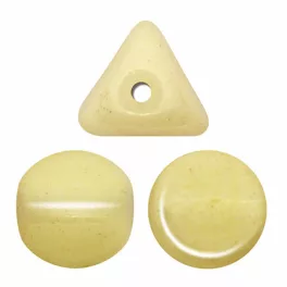 Ilos® par Puca®gyöngy - Ivory Ceramic Look - 5x5 mm