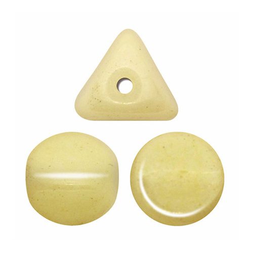 Ilos® par Puca®gyöngy - Ivory Ceramic Look - 5x5 mm