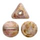 Ilos® par Puca®gyöngy - Opaque Mix Rose Gold Ceramic Look - 5x5 mm