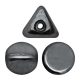 Ilos® par Puca®gyöngy - Jet Hematite- 5x5 mm