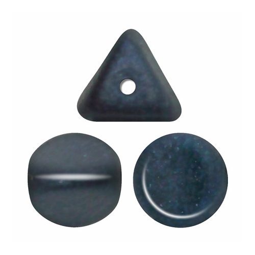 Ilos® par Puca®gyöngy - Matt Metallic Dark Blue - 5x5 mm