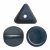 Ilos® par Puca®gyöngy - Matt Metallic Dark Blue - 5x5 mm