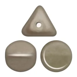 Ilos® par Puca®gyöngy - Matt Metallic Beige - 5x5 mm