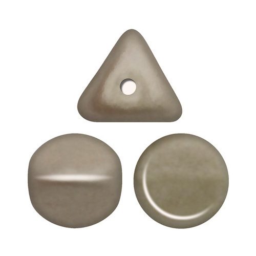 Ilos® par Puca®gyöngy - Matt Metallic Beige - 5x5 mm