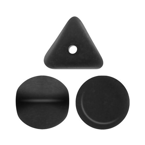 Ilos® par Puca®gyöngy - Jet Matt - 5x5 mm