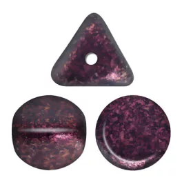 Ilos® par Puca®gyöngy - Metallic Mat Dark Violet - 5x5 mm