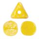 Ilos® par Puca®gyöngy - Opaque Jonquil Splash - 5x5 mm