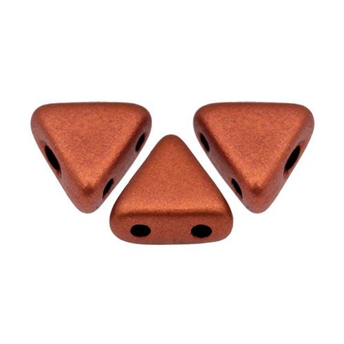 Kheops® par Puca®gyöngy - Matte Rust - 6mm