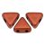 Kheops® par Puca®gyöngy - Matte Rust - 6mm
