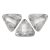 Kheops® par Puca® gyöngy - Crystal - 6mm