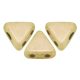 Kheops® par Puca®gyöngy - Opaque Ivory -6mm