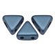 Kheops® par Puca®gyöngy - matte metallic blue -6mm