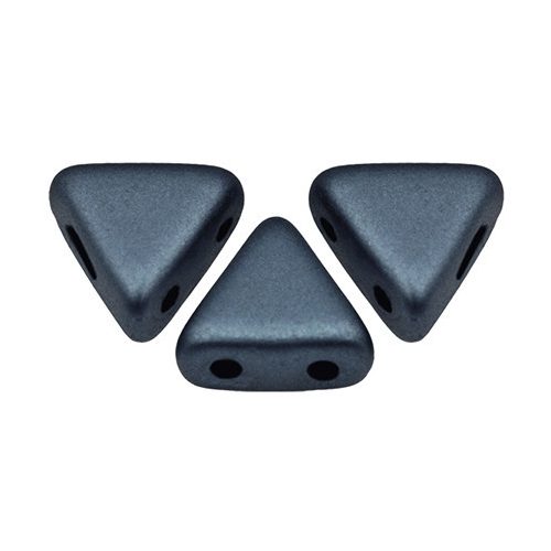 Kheops® par Puca®gyöngy - matte metallic dark blue -6mm