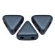 Kheops® par Puca®gyöngy - matte metallic dark blue -6mm