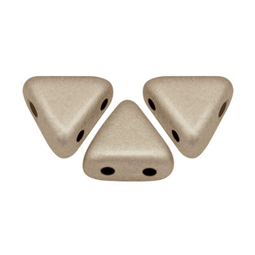 Kheops® par Puca®gyöngy - matte metallic silver -6mm