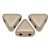 Kheops® par Puca®gyöngy - matte metallic silver -6mm