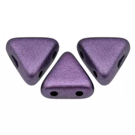 Kheops® par Puca®gyöngy - Matte Metallic Plum - 6mm