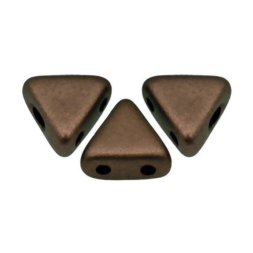Kheops® par Puca®gyöngy - matte dark bronz -6mm
