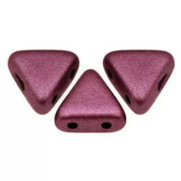 Kheops® par Puca®gyöngy - polichrome copper red -6mm