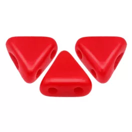 Kheops® par Puca®gyöngy - telt piros -6mm