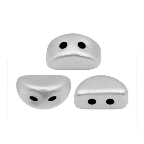 Kos® par Puca®gyöngy - Aluminium -3x6mm