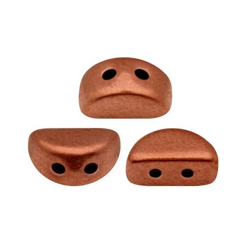 Kos® par Puca®gyöngy - matte rust -3x6mm