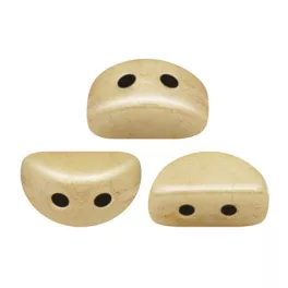 Kos® par Puca®gyöngy – Ivory -3x6mm