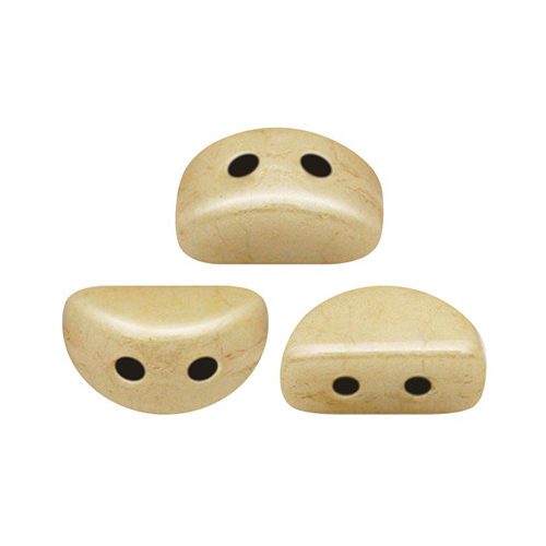 Kos® par Puca®gyöngy – Ivory -3x6mm