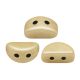 Kos® par Puca®gyöngy – Ivory -3x6mm