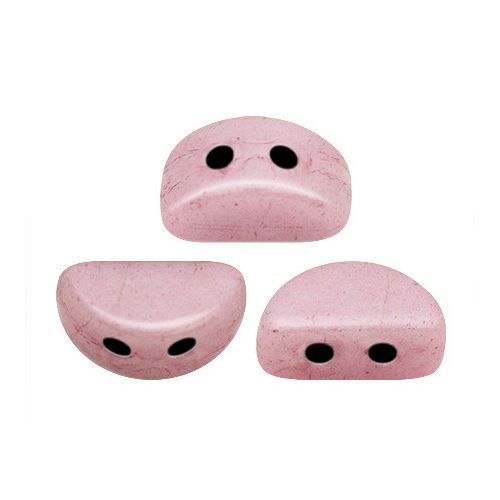 Kos® par Puca®gyöngy - pink marble -3x6mm