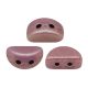 Kos® par Puca®gyöngy - White Pink Gold Luster -3x6mm