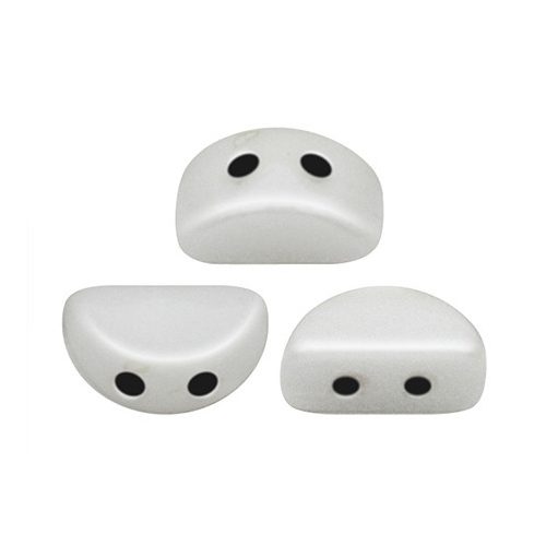 Kos® par Puca®gyöngy - White -3x6mm