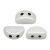 Kos® par Puca®gyöngy - White -3x6mm