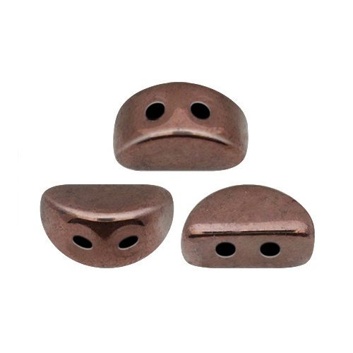 Kos® par Puca®gyöngy - Bronz -3x6mm