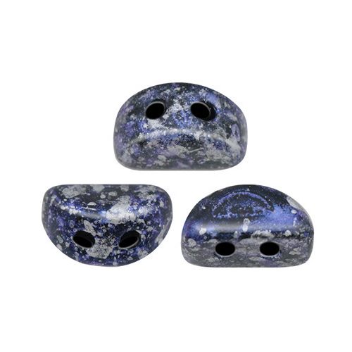Kos® par Puca®gyöngy - tweedy blue -3x6mm