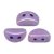 Kos® par Puca® gyöngy - Matte Metallic Purple -3x6mm