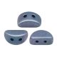 Kos® par Puca® gyöngy - Matte Metallic Blue -3x6mm