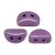 Kos® par Puca® gyöngy - Metallic Plum - 3x6mm