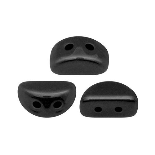 Kos® par Puca®gyöngy - Jet -3x6mm