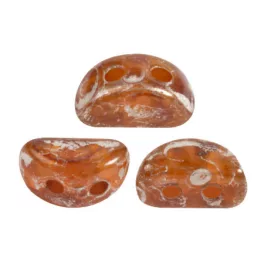   Kos® par Puca®gyöngy - Light Rose Opal New Picasso - 3x6mm