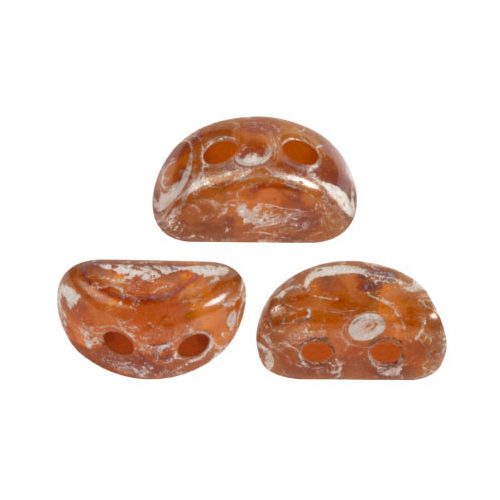 Kos® par Puca®gyöngy - Light Rose Opal New Picasso - 3x6mm
