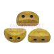 Kos® par Puca®gyöngy - Opaque Jonquil Bronze - 3x6mm