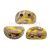 Kos® par Puca®gyöngy - Opaque Jonquil Picasso - 3x6mm