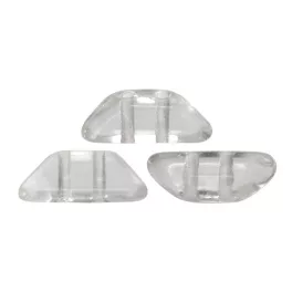 Tinos® par Puca® gyöngy - Crystal - 4x10mm