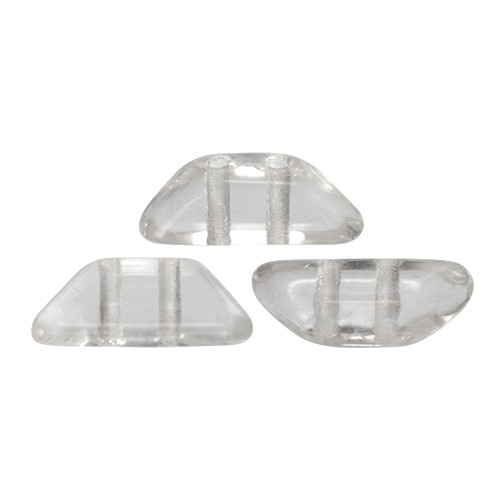 Tinos® par Puca® gyöngy - Crystal - 4x10mm