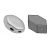 Paros® par Puca®gyöngy - Aluminium -7x4mm