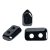 Piros® par Puca®gyöngy - Jet Hematit - 2x5 mm